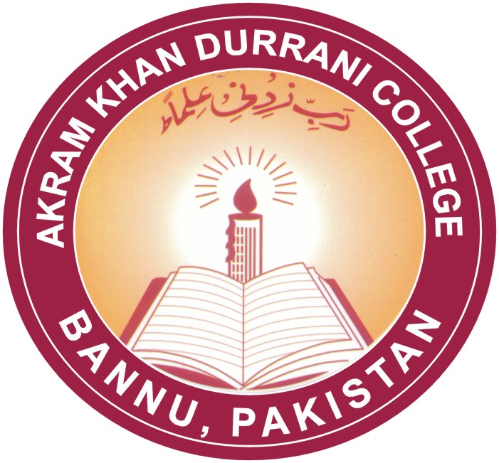 Akram Khan Durrani College Logo